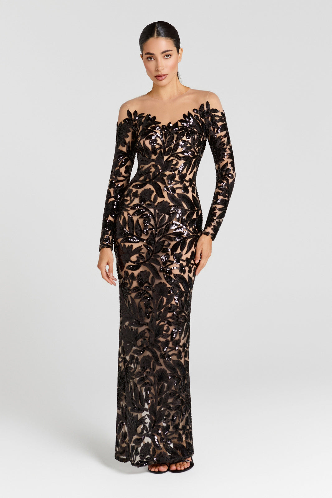 NADINE MERABI Dresses Melissa Black Dress