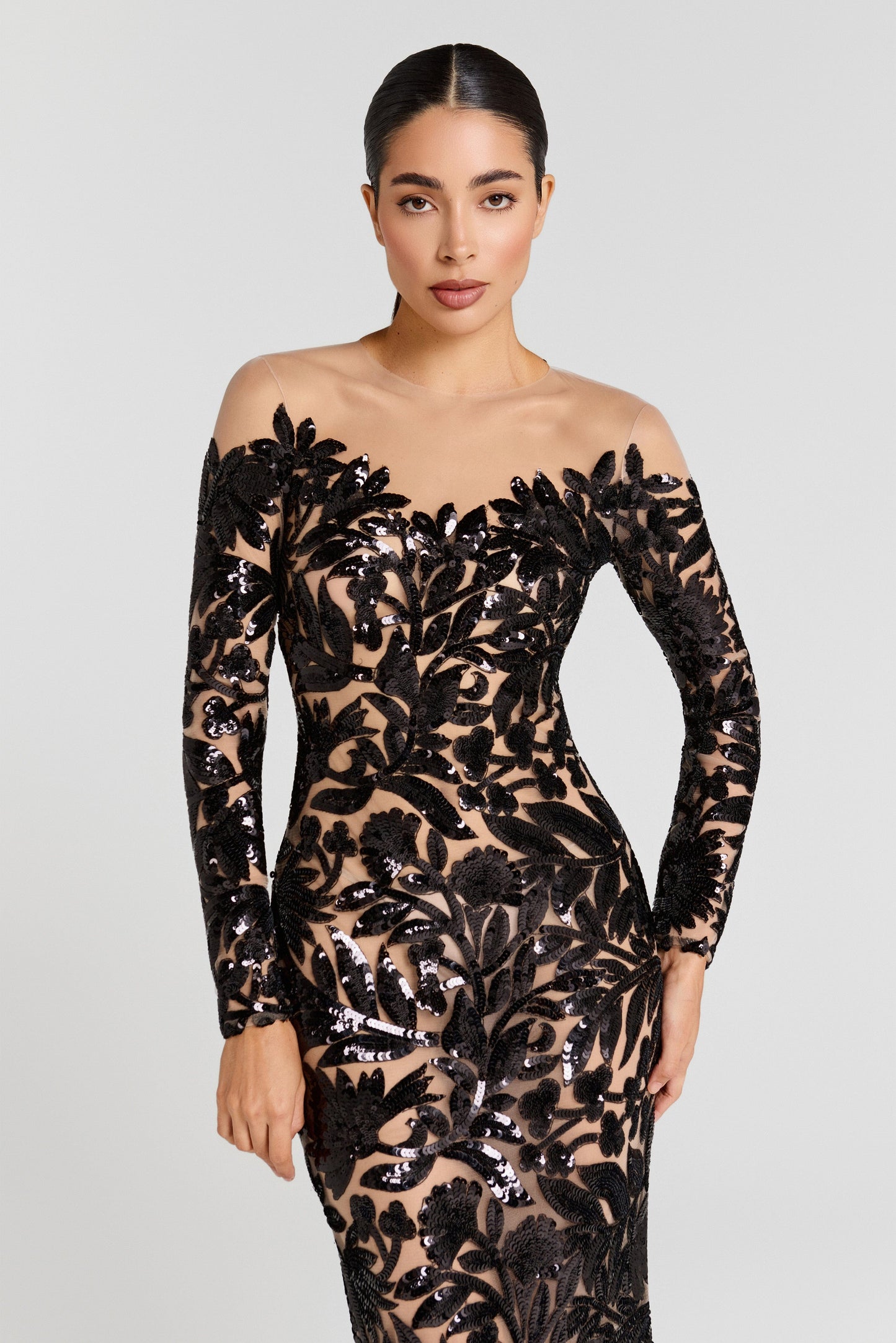 NADINE MERABI Dresses Melissa Black Dress