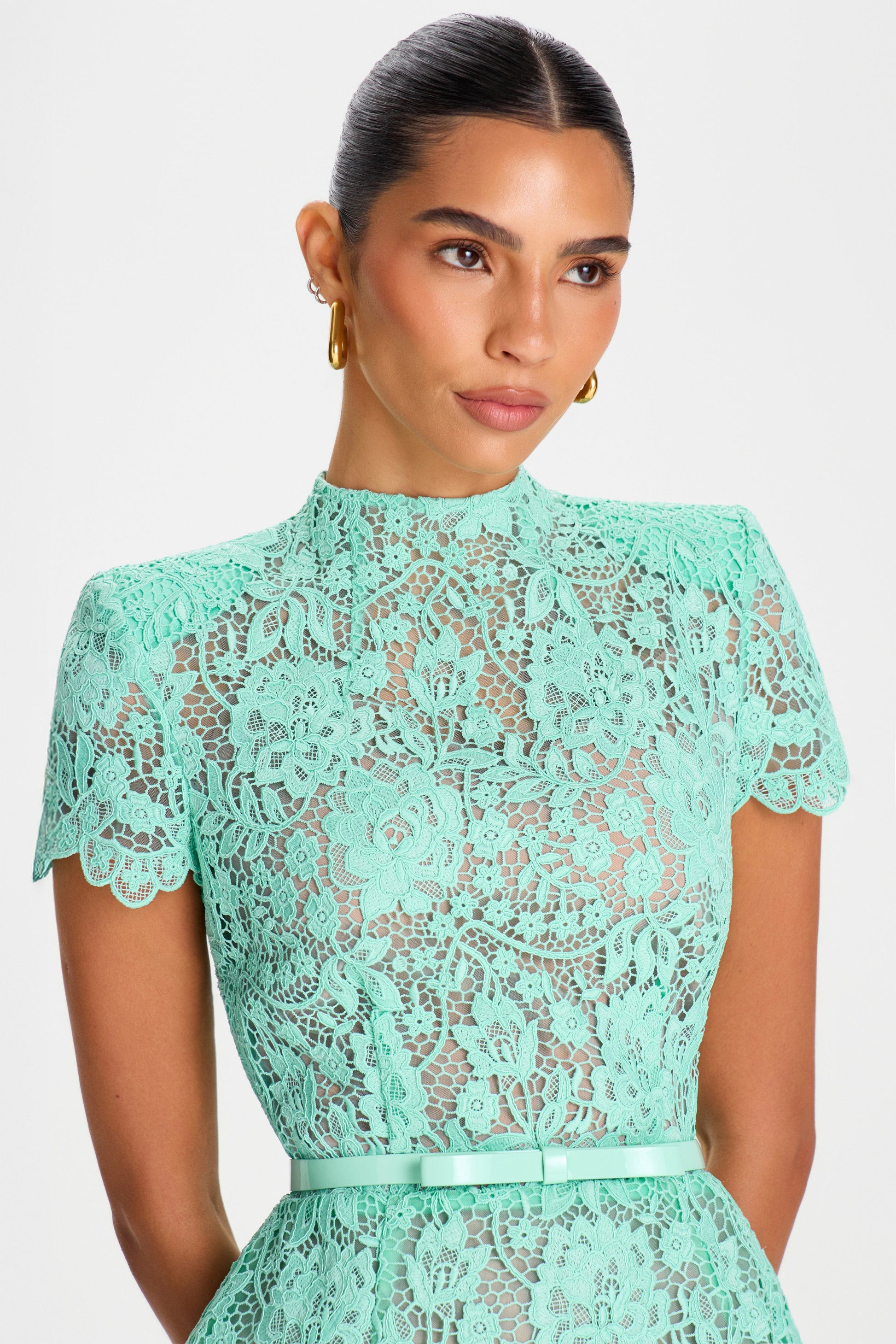 Milly Mint Dress | NADINE MERABI Milly Mint Dress | NADINE MERABI