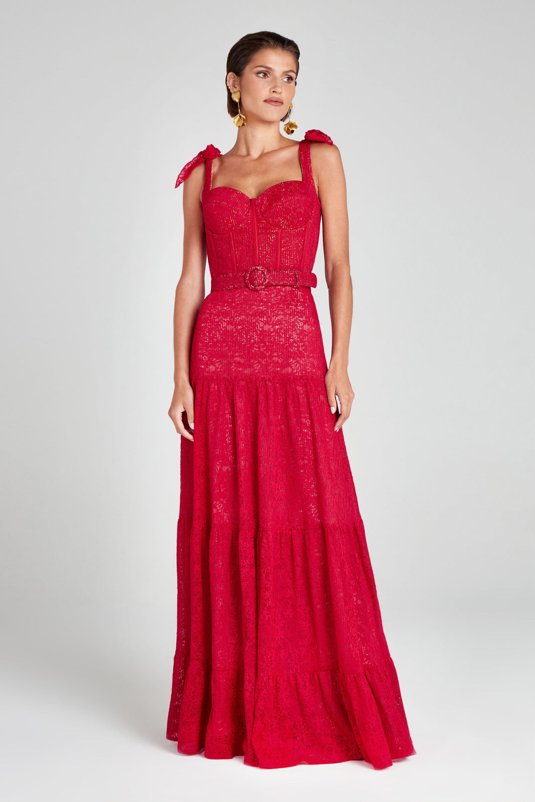 Nadine Merabi Dresses Miranda Red Dress