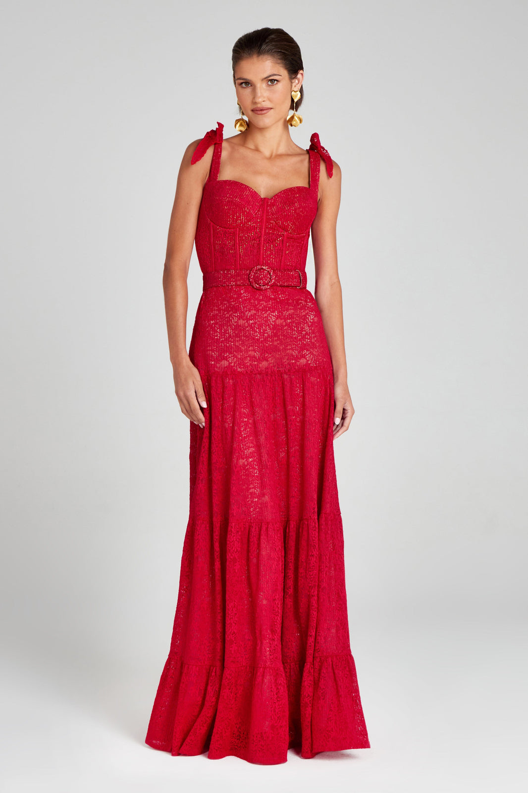 Nadine Merabi Dresses Miranda Red Dress