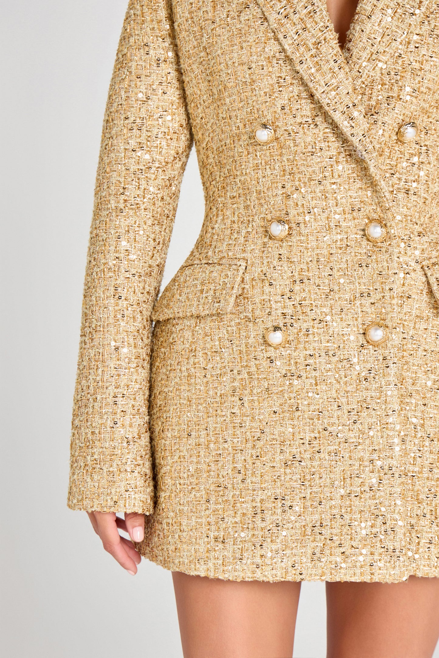 Monica Gold Blazer