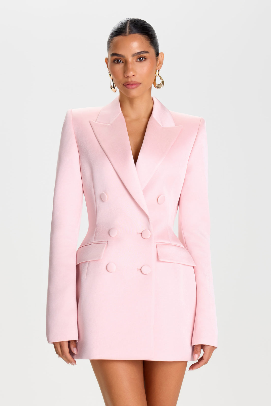 MINI Dresses Monica Blush Blazer Dress