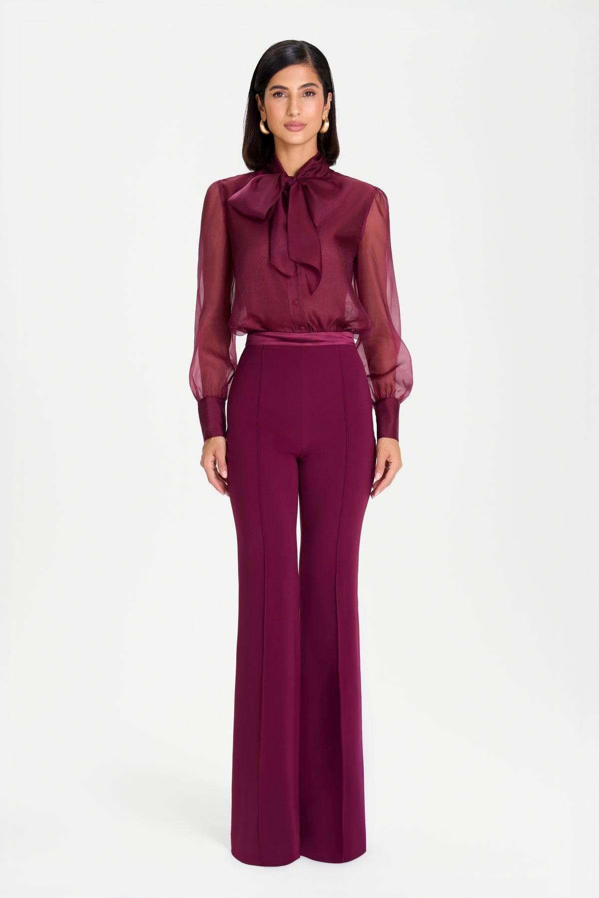 Naomi Burgundy Bodysuit