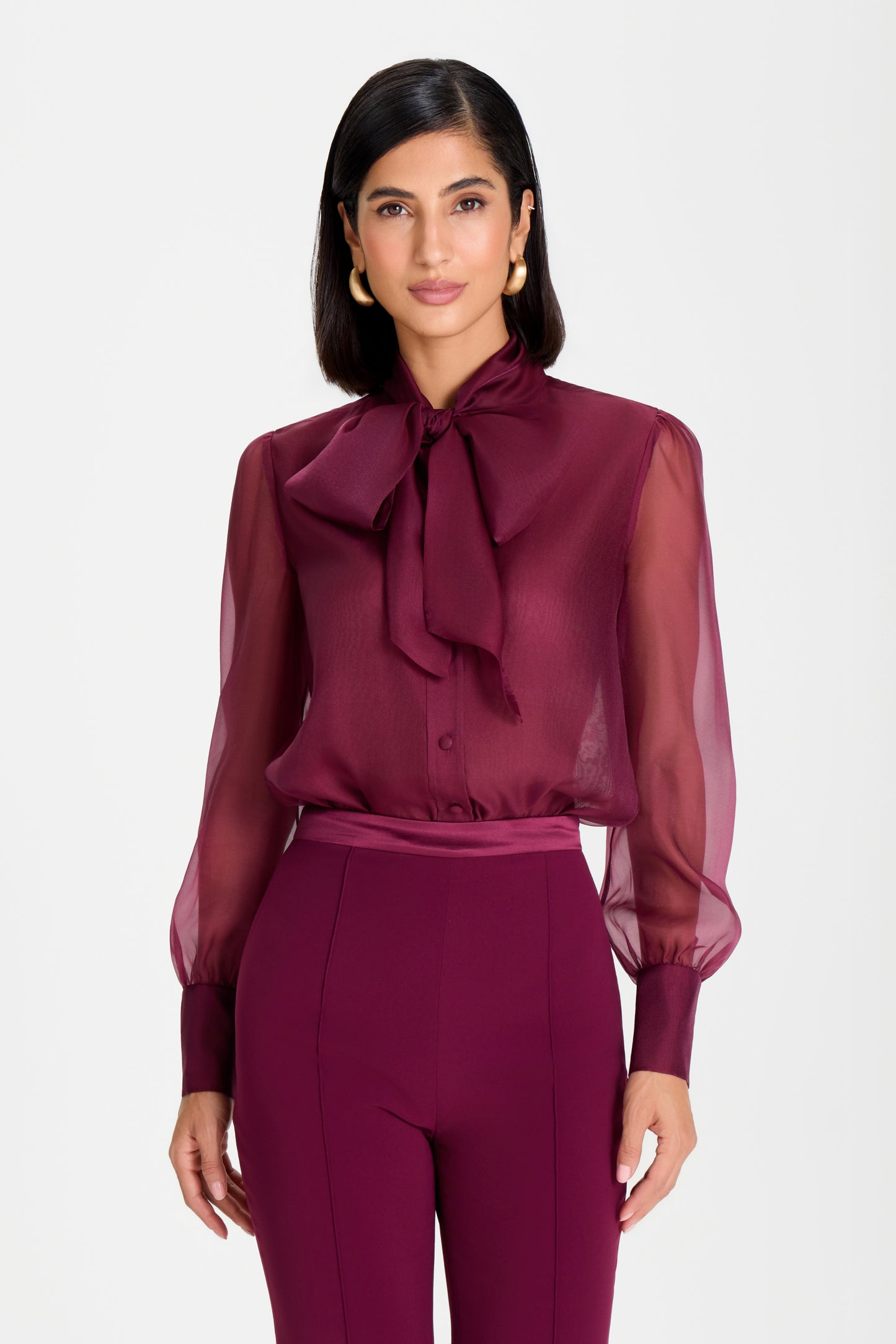 Naomi Burgundy Bodysuit