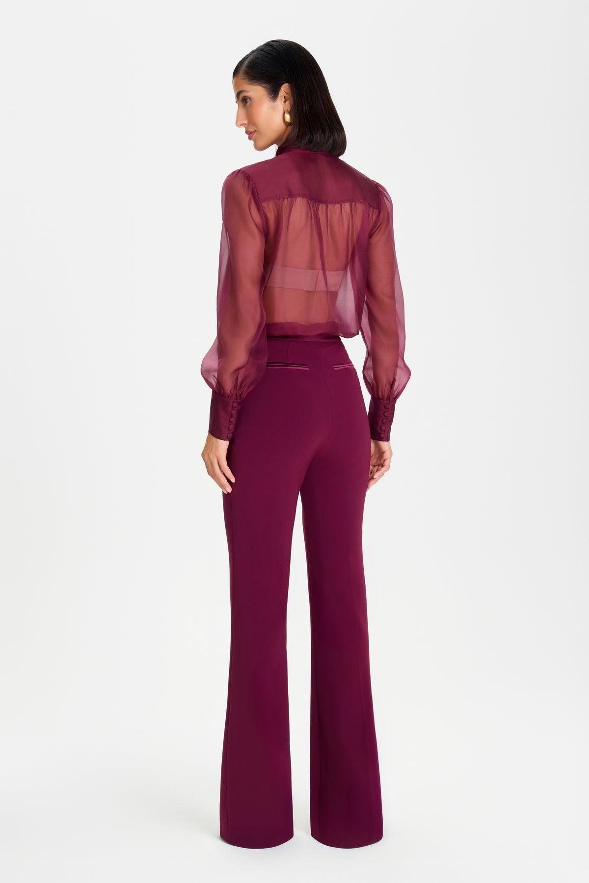 Naomi Burgundy Bodysuit