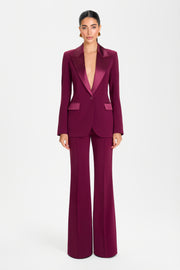 Natasha Bordeaux Blazer