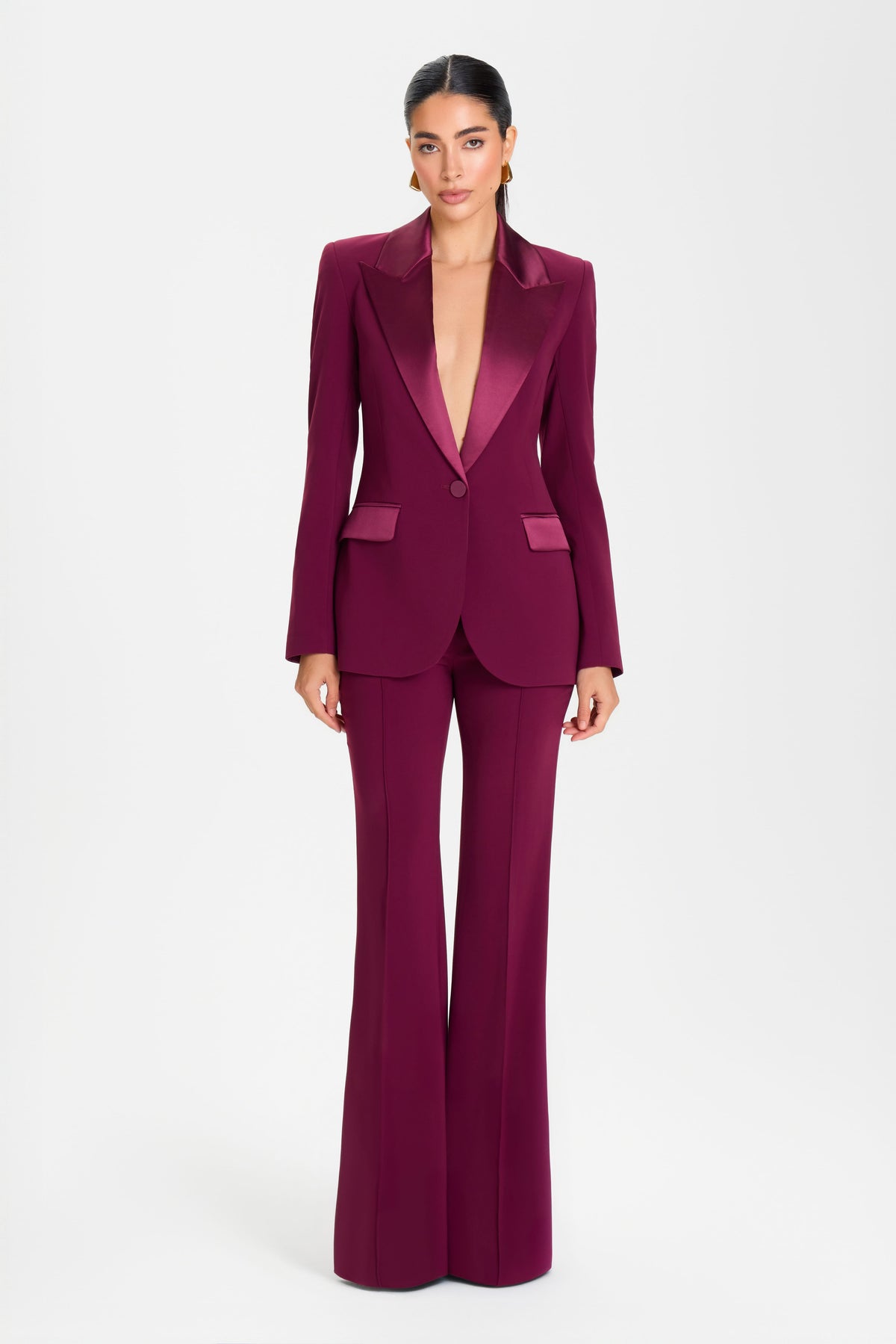 BLAZER jackets Natasha Burgundy Blazer
