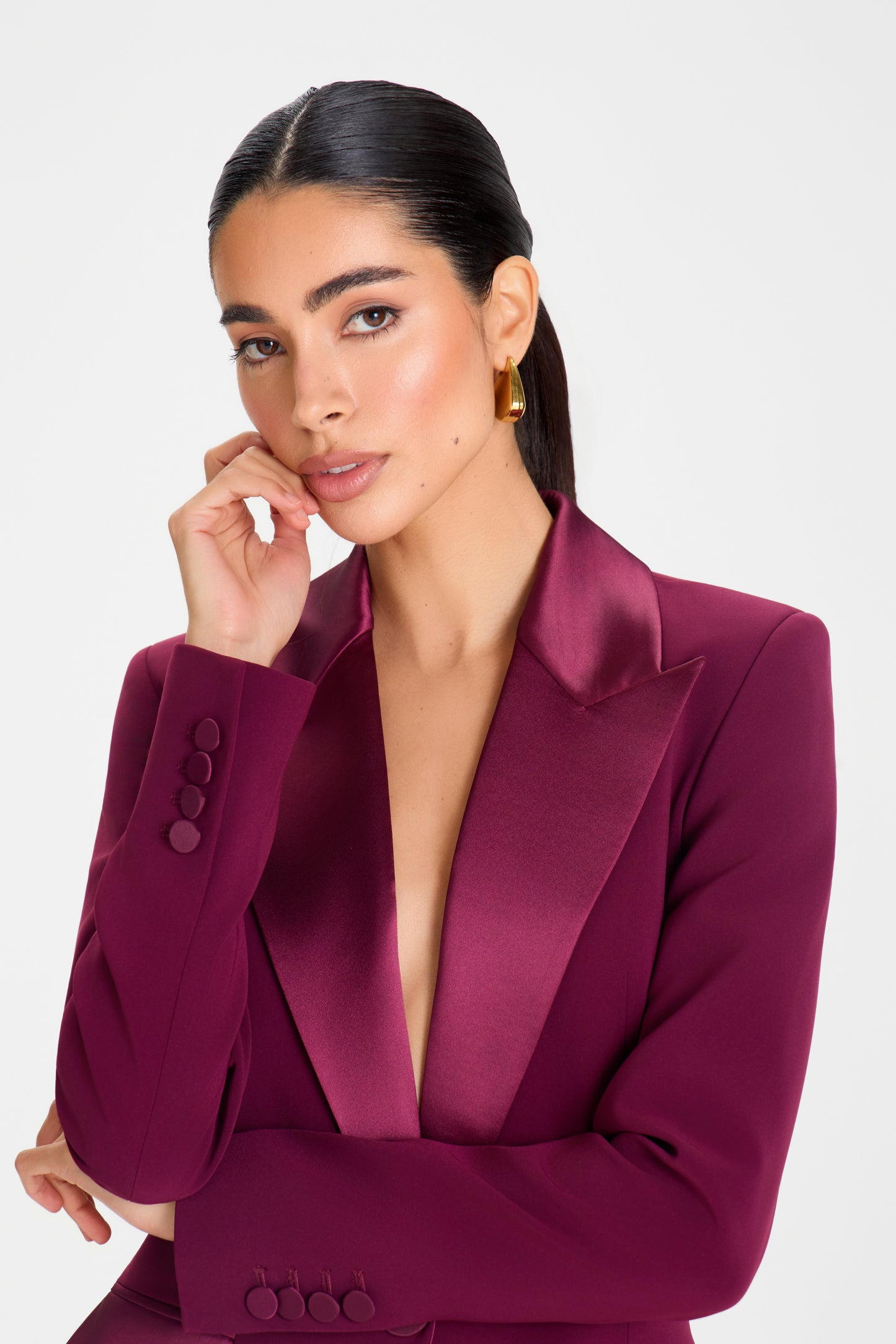 Blazer bordeaux Natasha