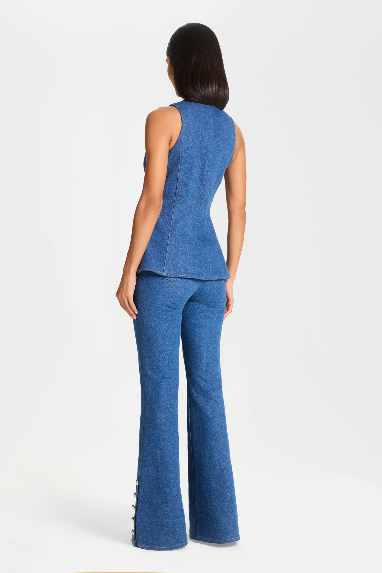 Gilet en jean Nicole