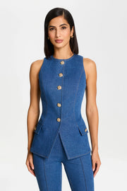 Nicole Denim Weste