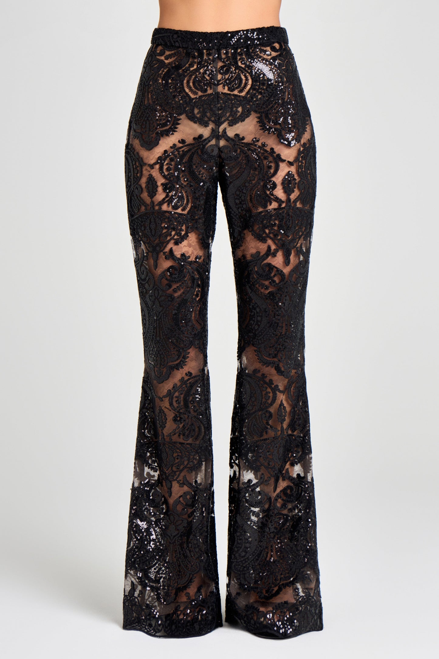 NADINE MERABI Trousers Piper Black Trousers