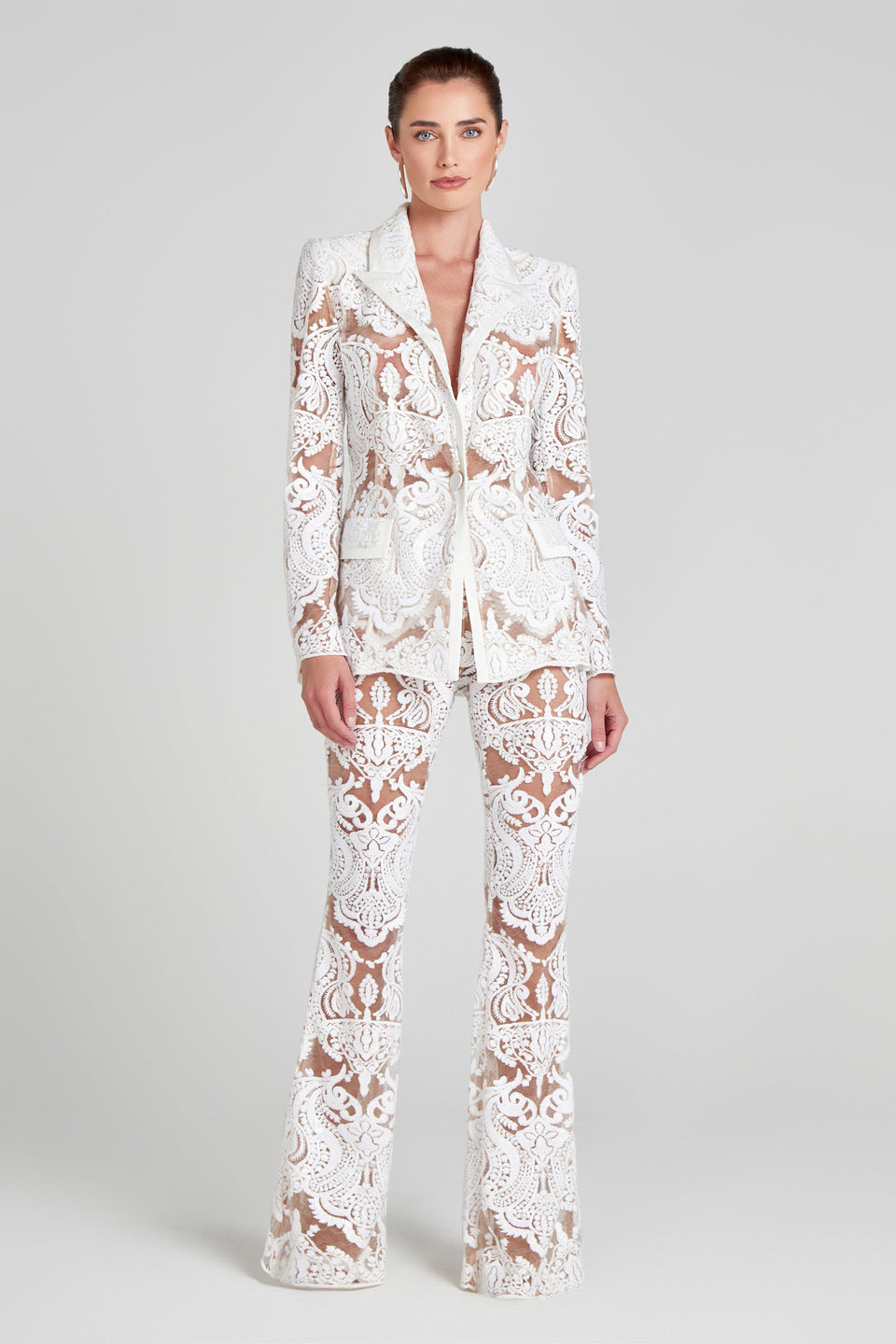 NADINE MERABI Trousers Piper White Trousers