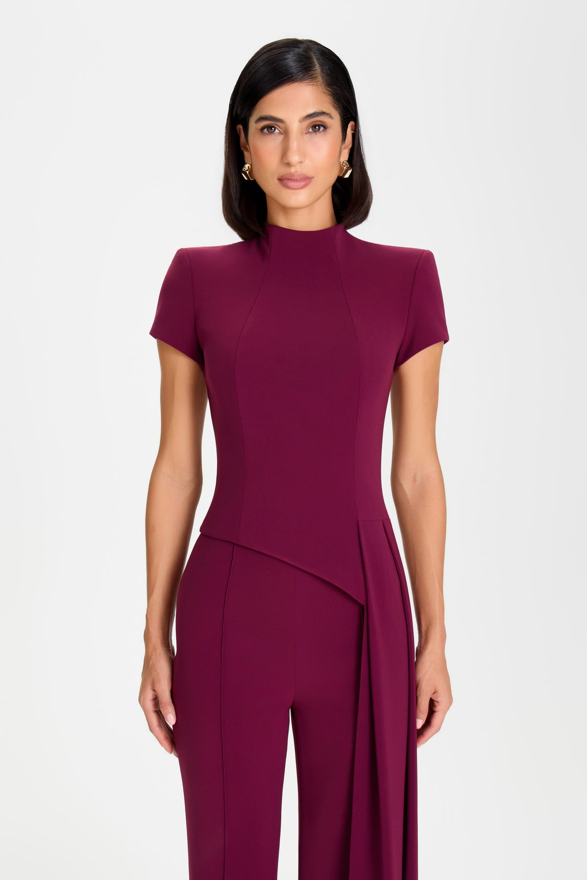 TOP Tops Pippa Burgundy Top