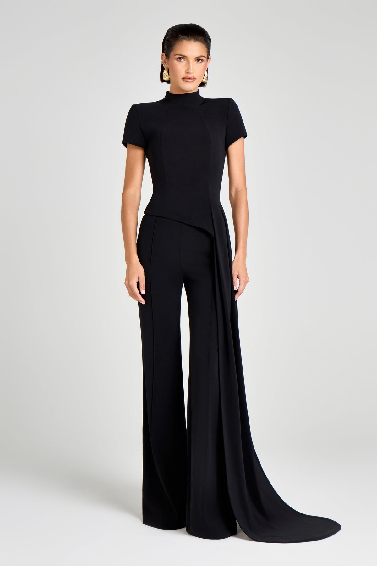 NADINE MERABI Tops Pippa Black Top