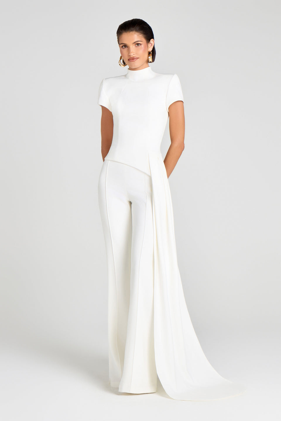 NADINE MERABI Tops Pippa White Top