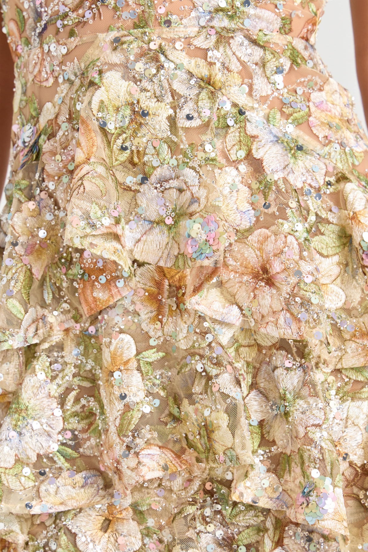 NADINE MERABI Dresses Saffron Floral Dress
