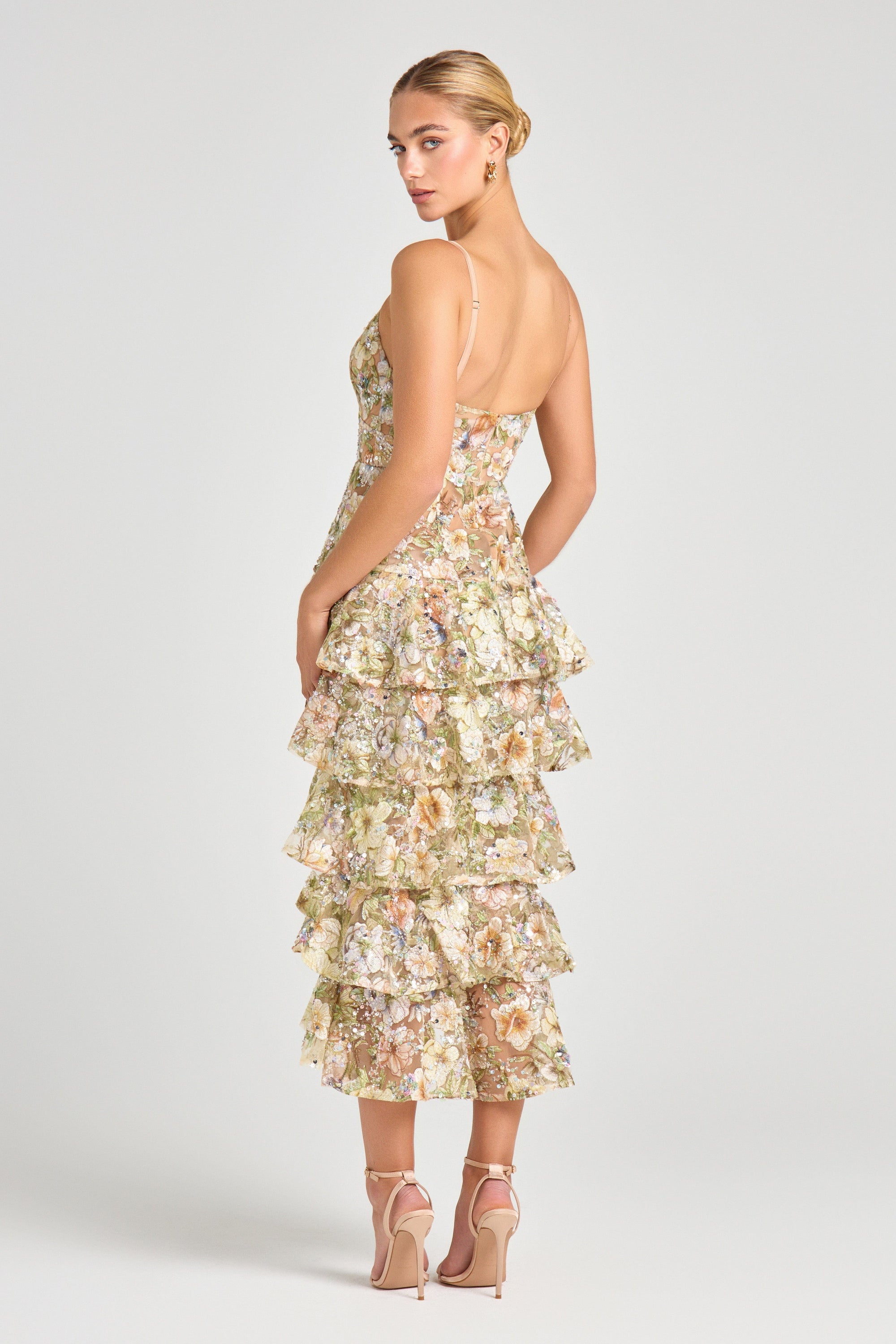 NADINE MERABI Dresses Saffron Floral Dress