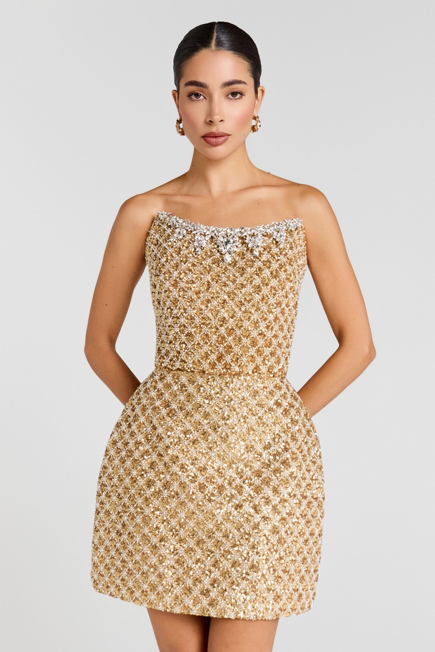 MINI Dresses Savannah Gold Dress