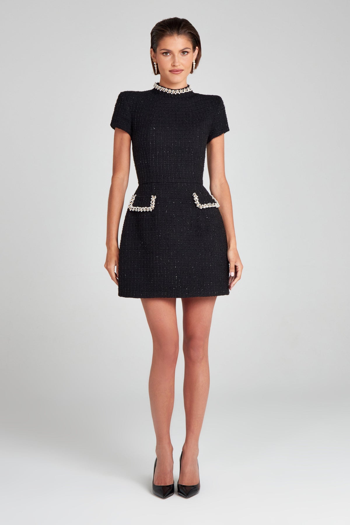 NADINE MERABI Dresses Simone Black Dress