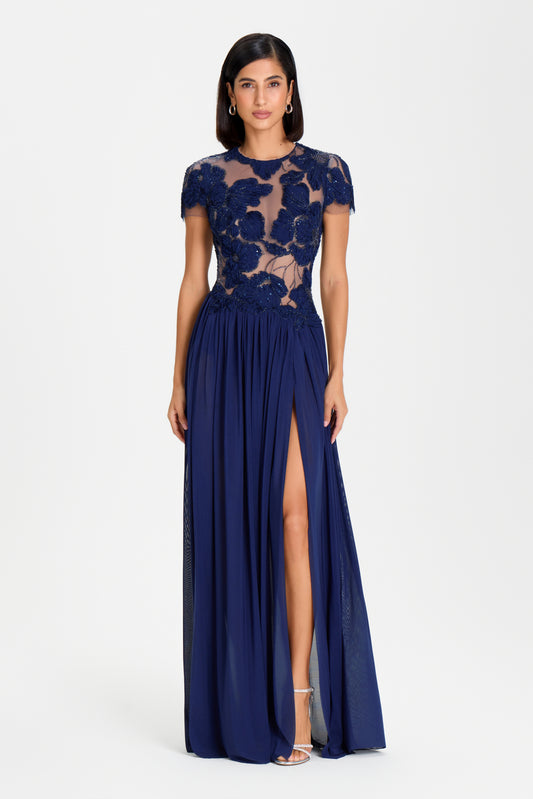 Sloane Navy Kleid