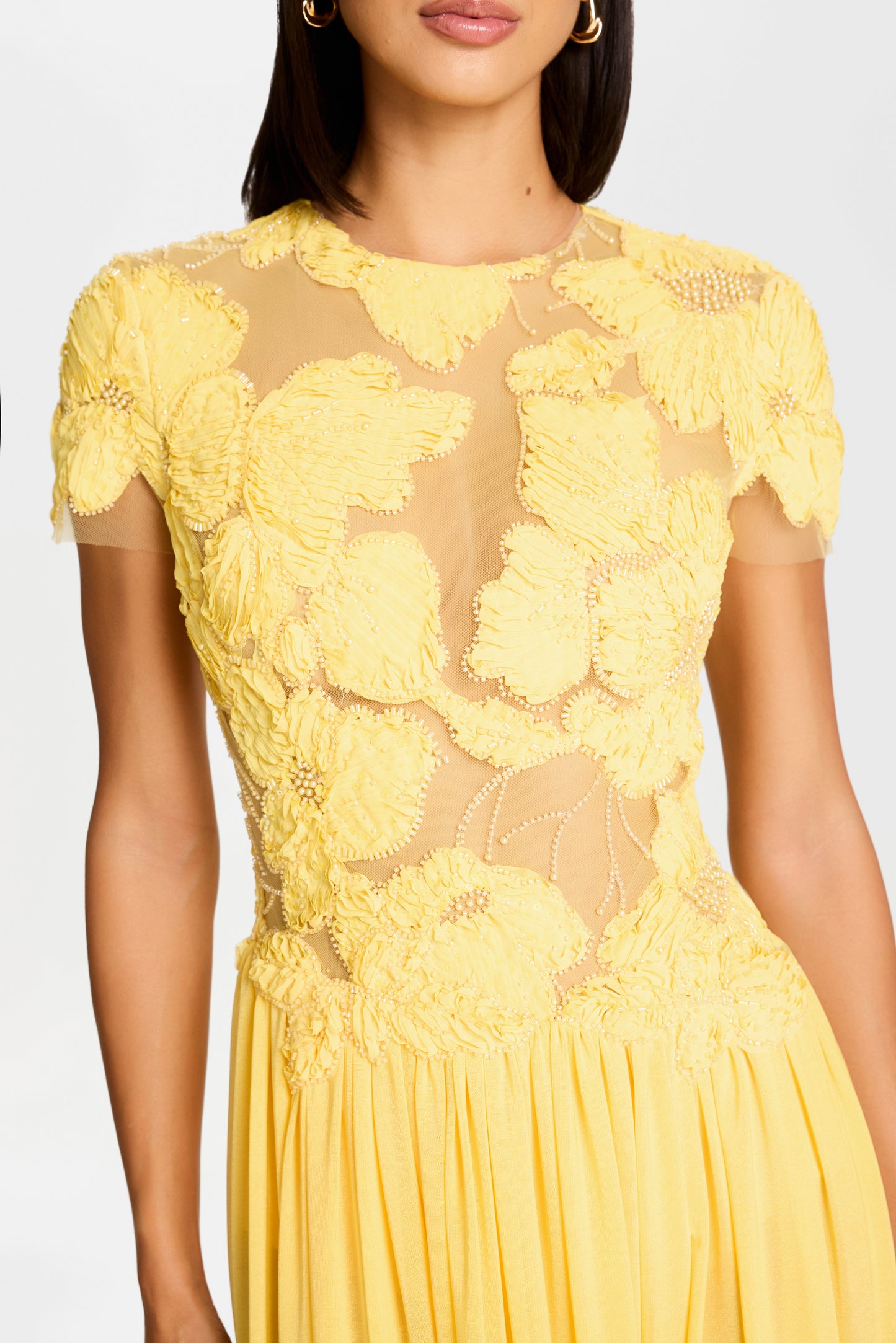 Sloane Gelbes Kleid