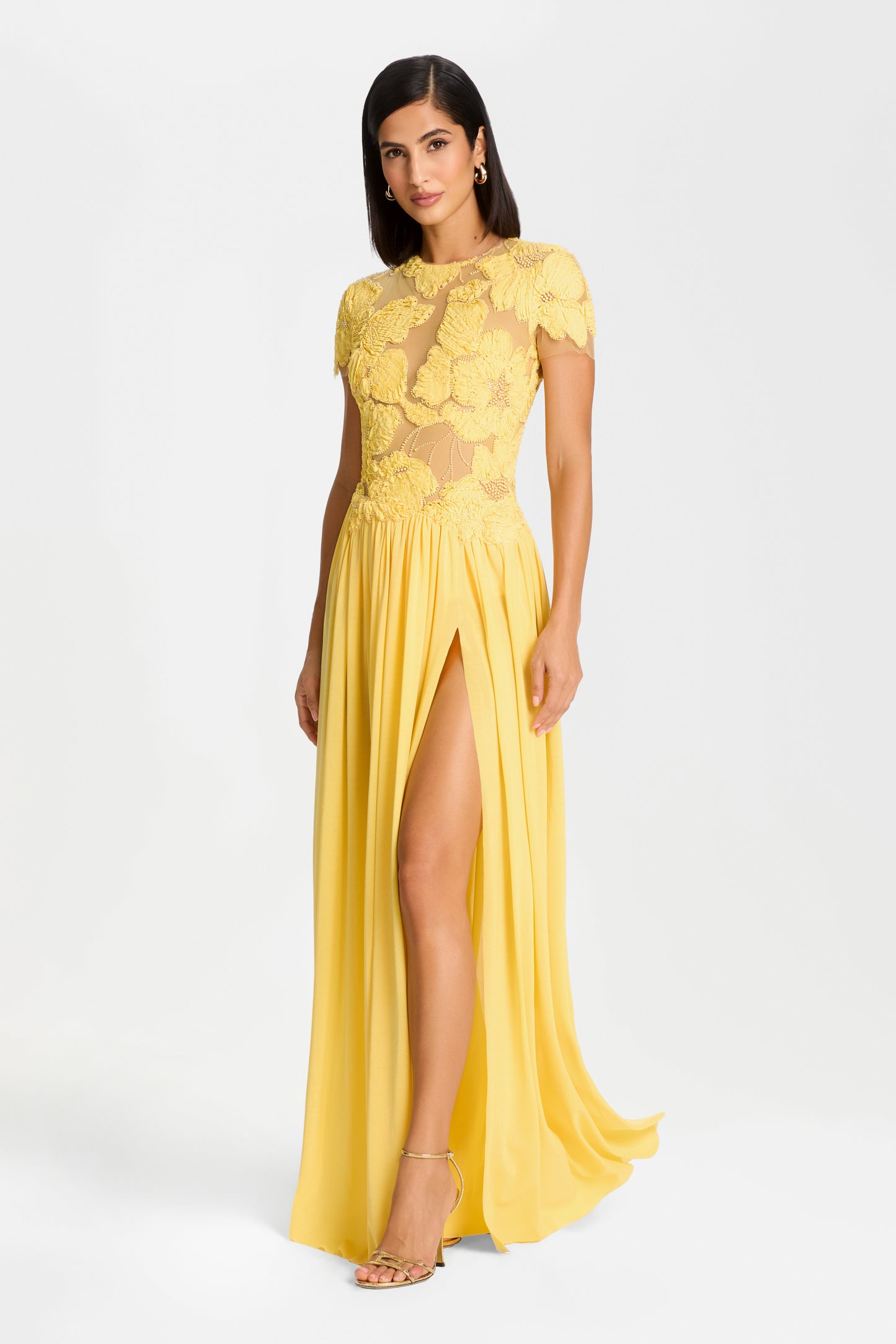 Sloane Gelbes Kleid