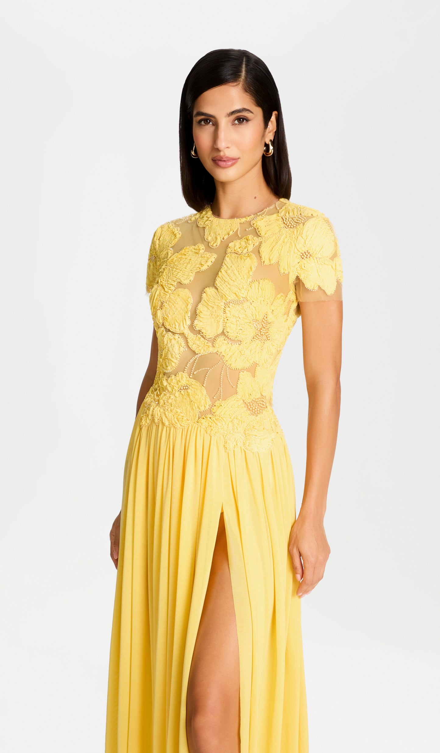 Sloane Gelbes Kleid