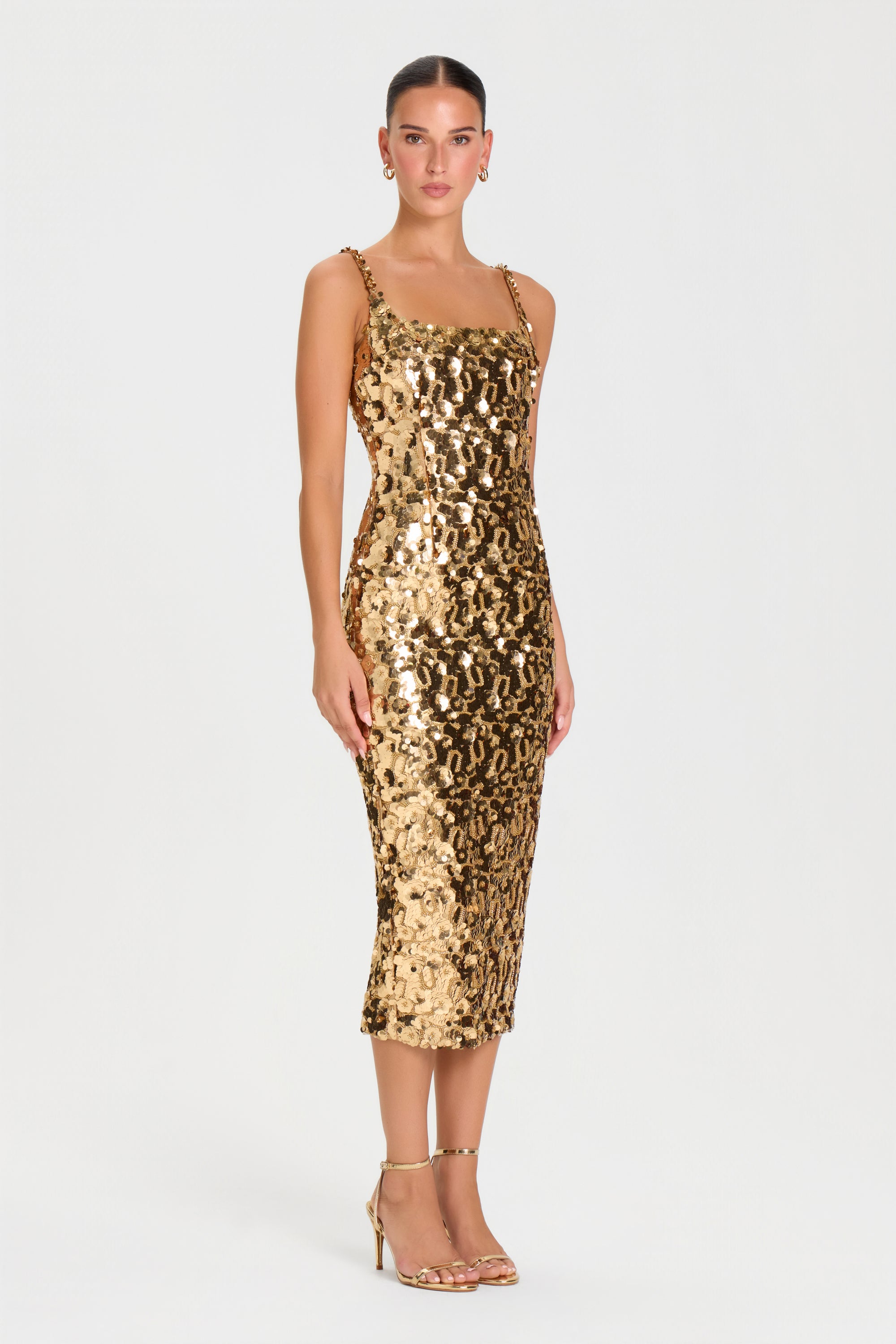 TAMARA GOLD DRESS