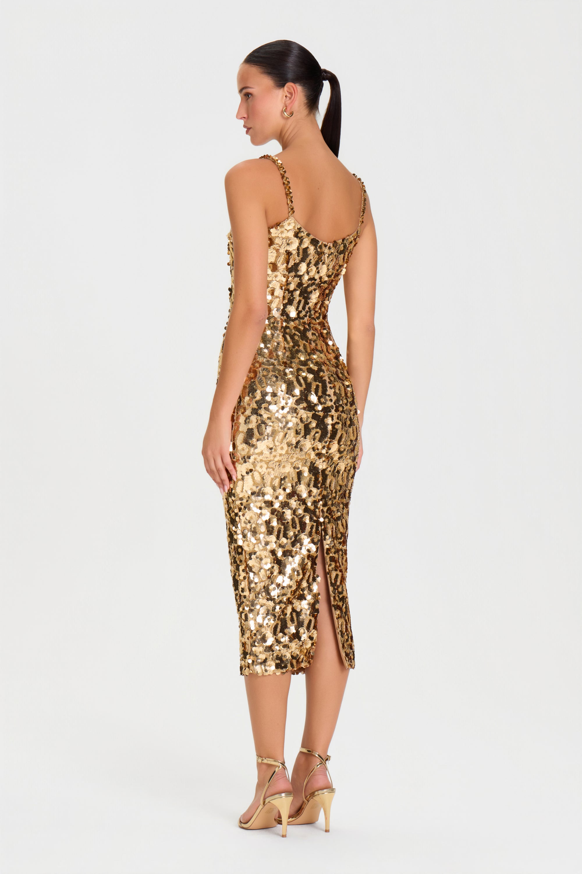 TAMARA GOLD DRESS
