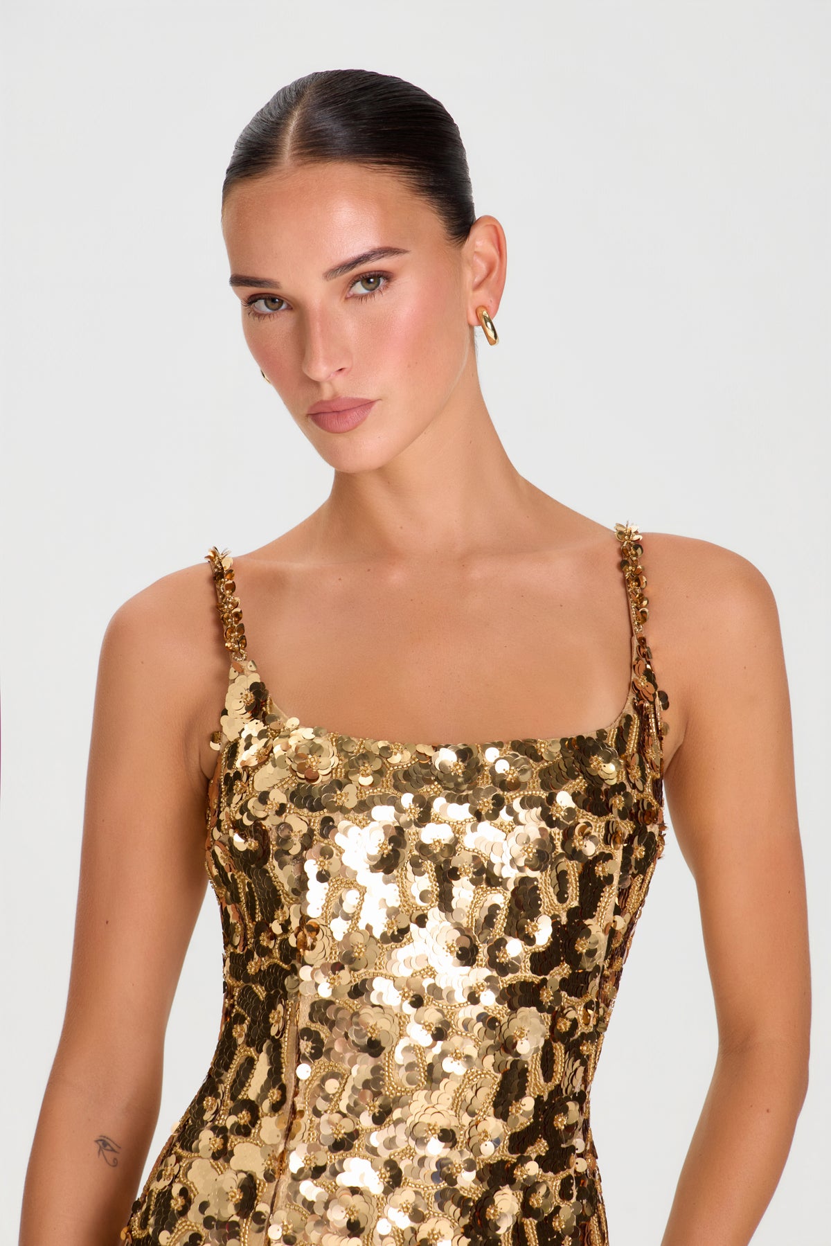 Robe Dorée Tamara