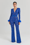 Tia Blue Jumpsuit