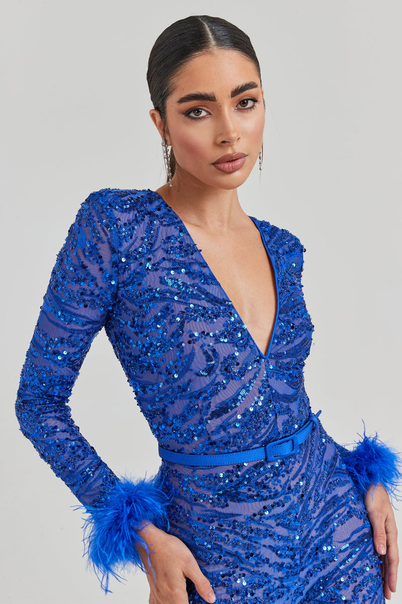 Tia Blue Jumpsuit