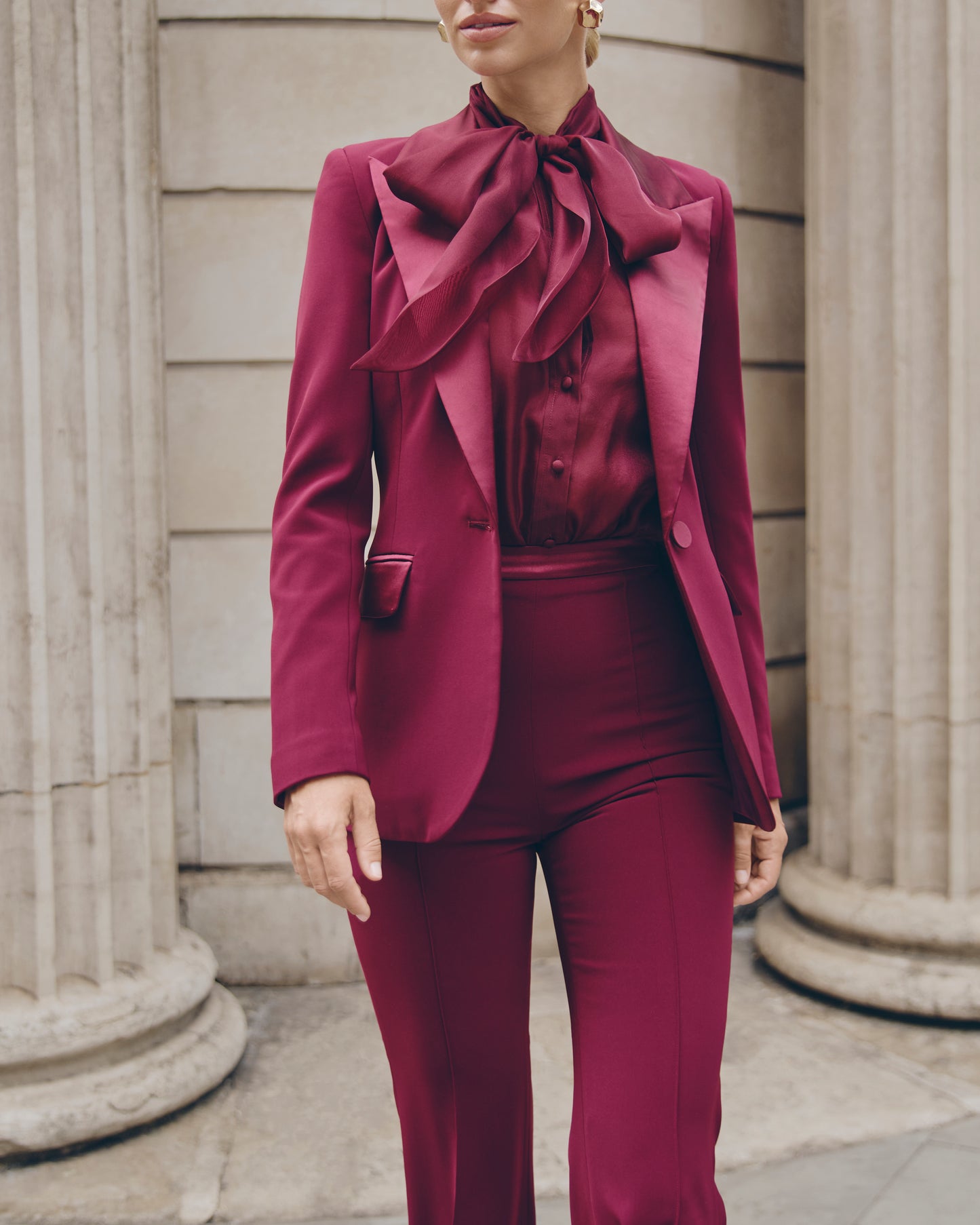 Blazer bordeaux Natasha
