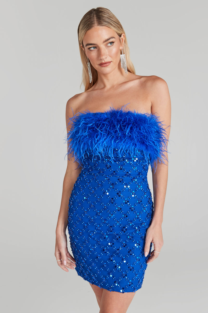 Harlow Blue Dress