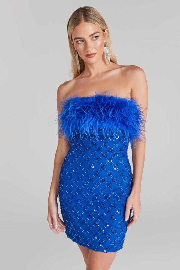 Harlow Blue Dress