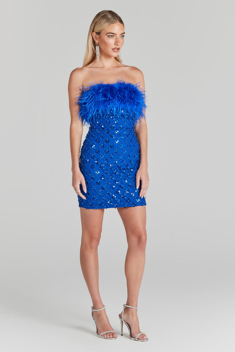 Harlow Blue Dress