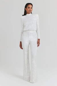 Heidi White Jumpsuit