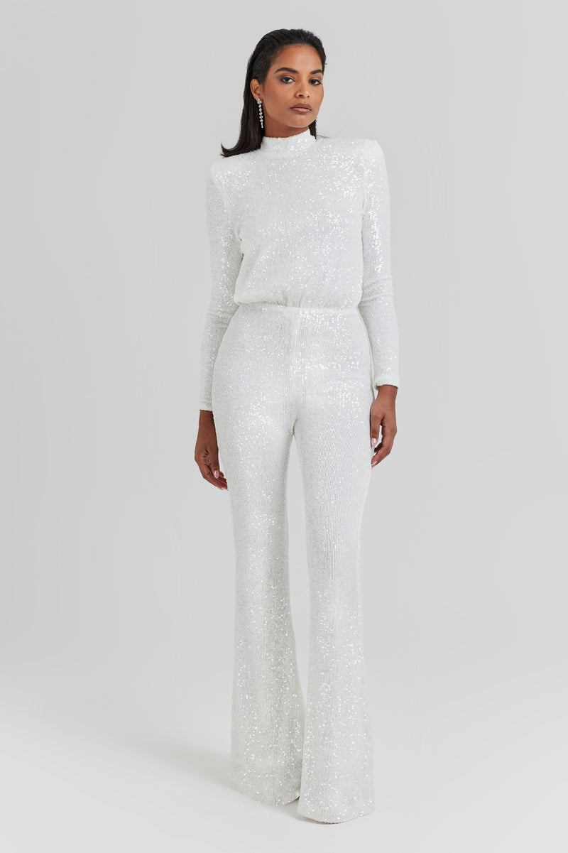 Heidi White Jumpsuit