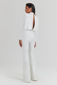 Heidi White Jumpsuit