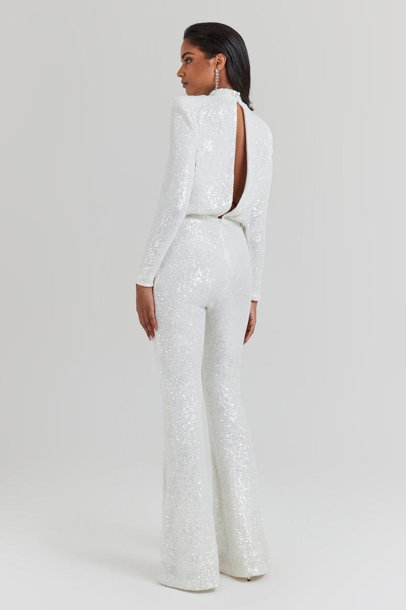 Heidi White Jumpsuit