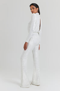 Heidi White Jumpsuit