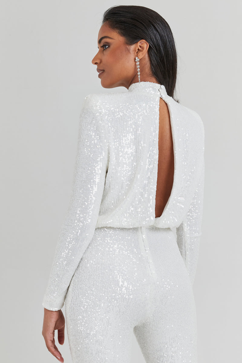 Heidi White Jumpsuit