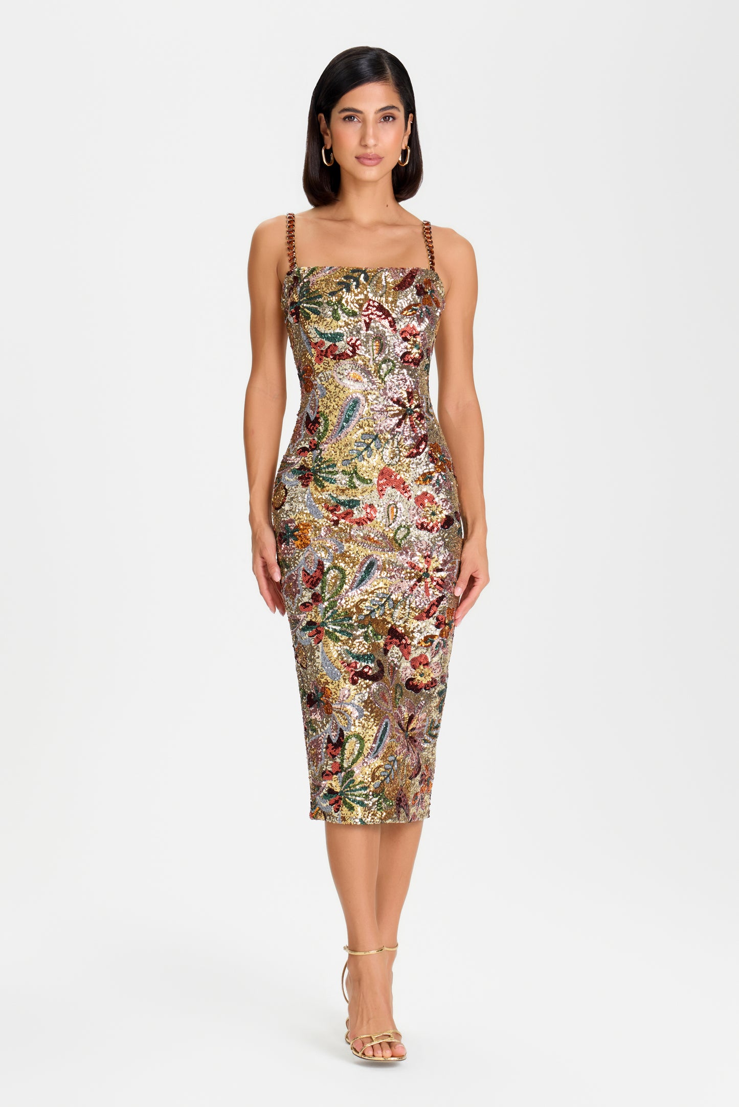 Paloma Gold Dress