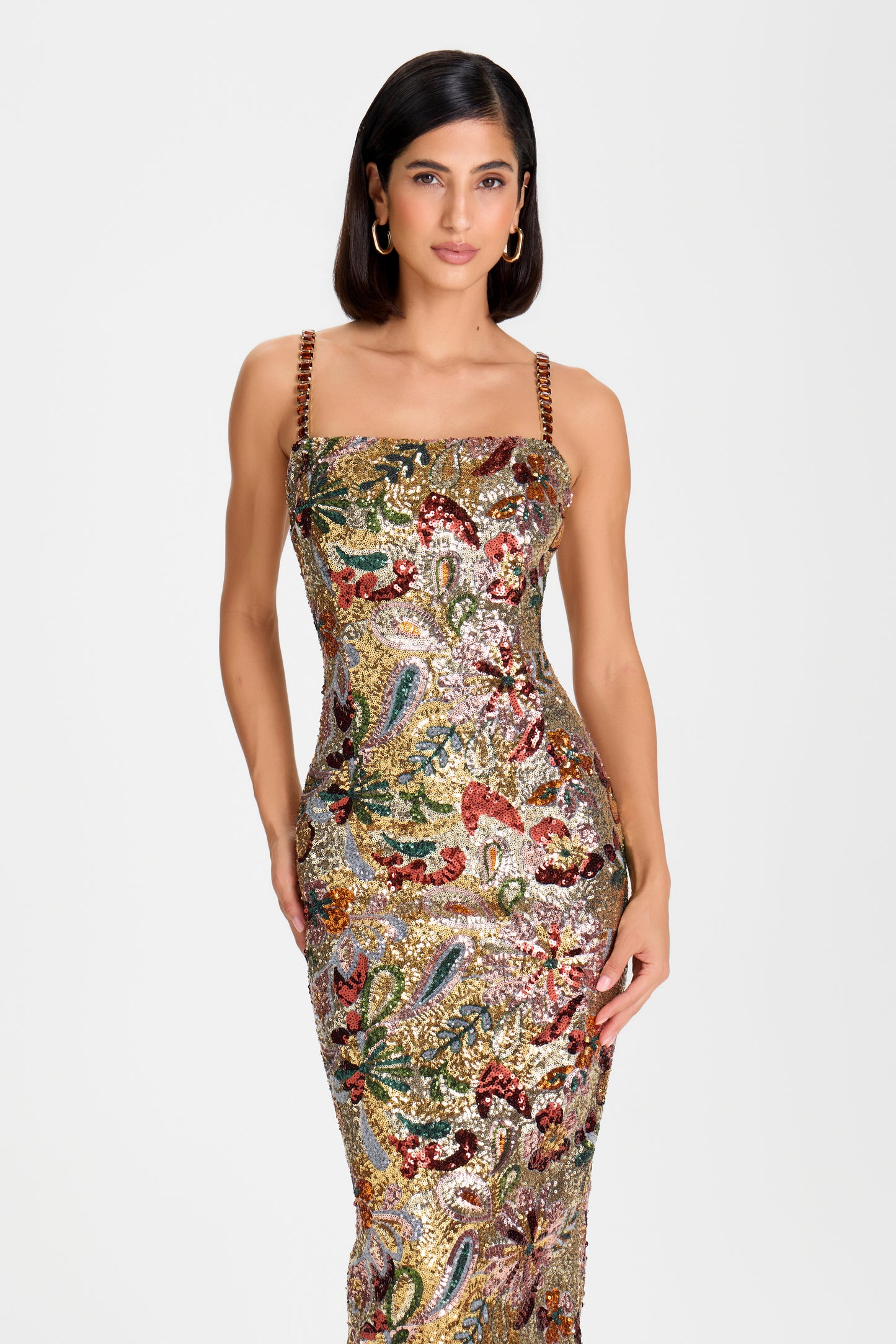 Paloma Gold Dress