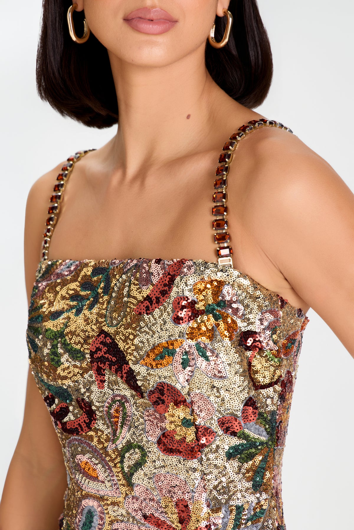 Paloma Gold Dress
