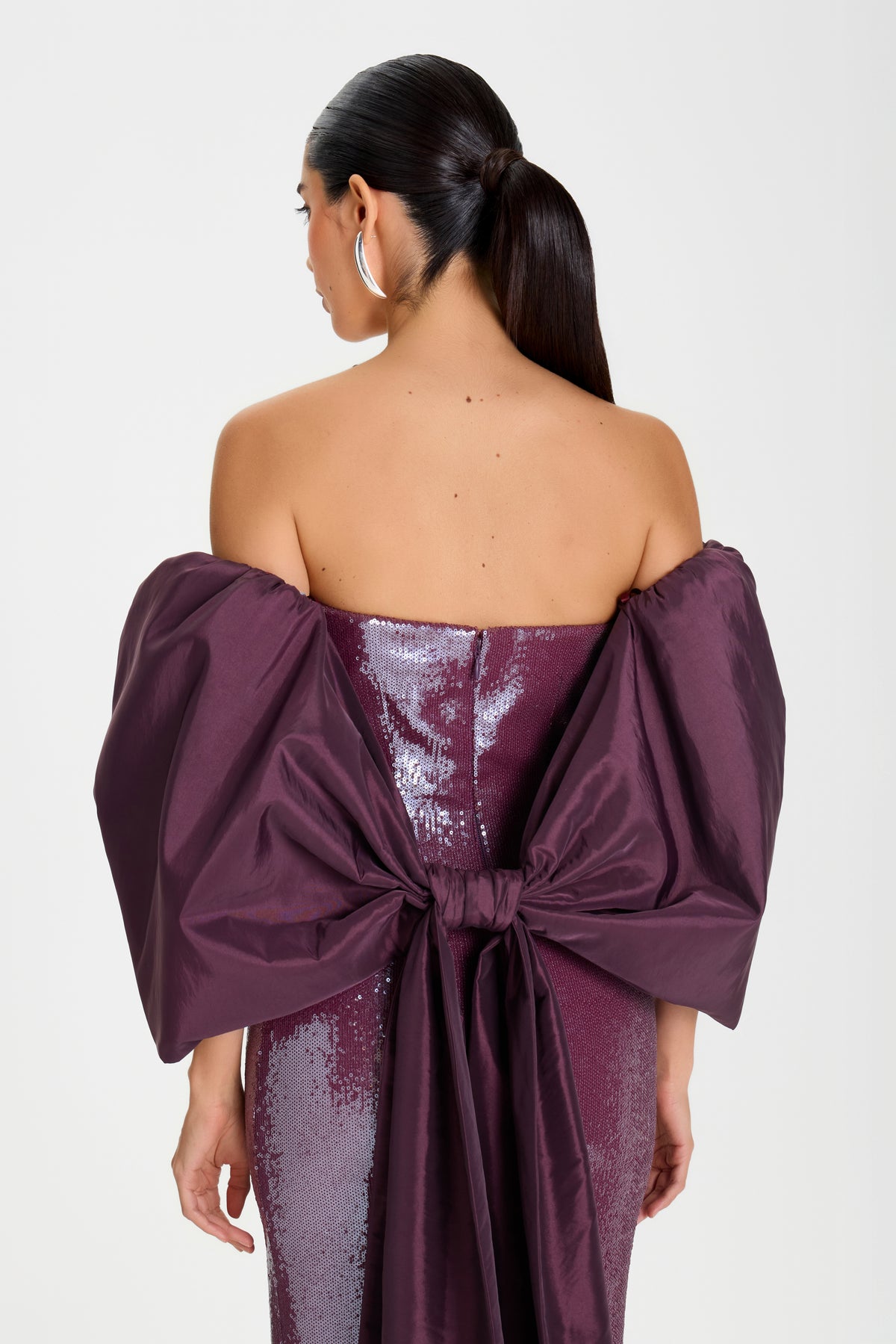 Layla Bordeaux Kleid