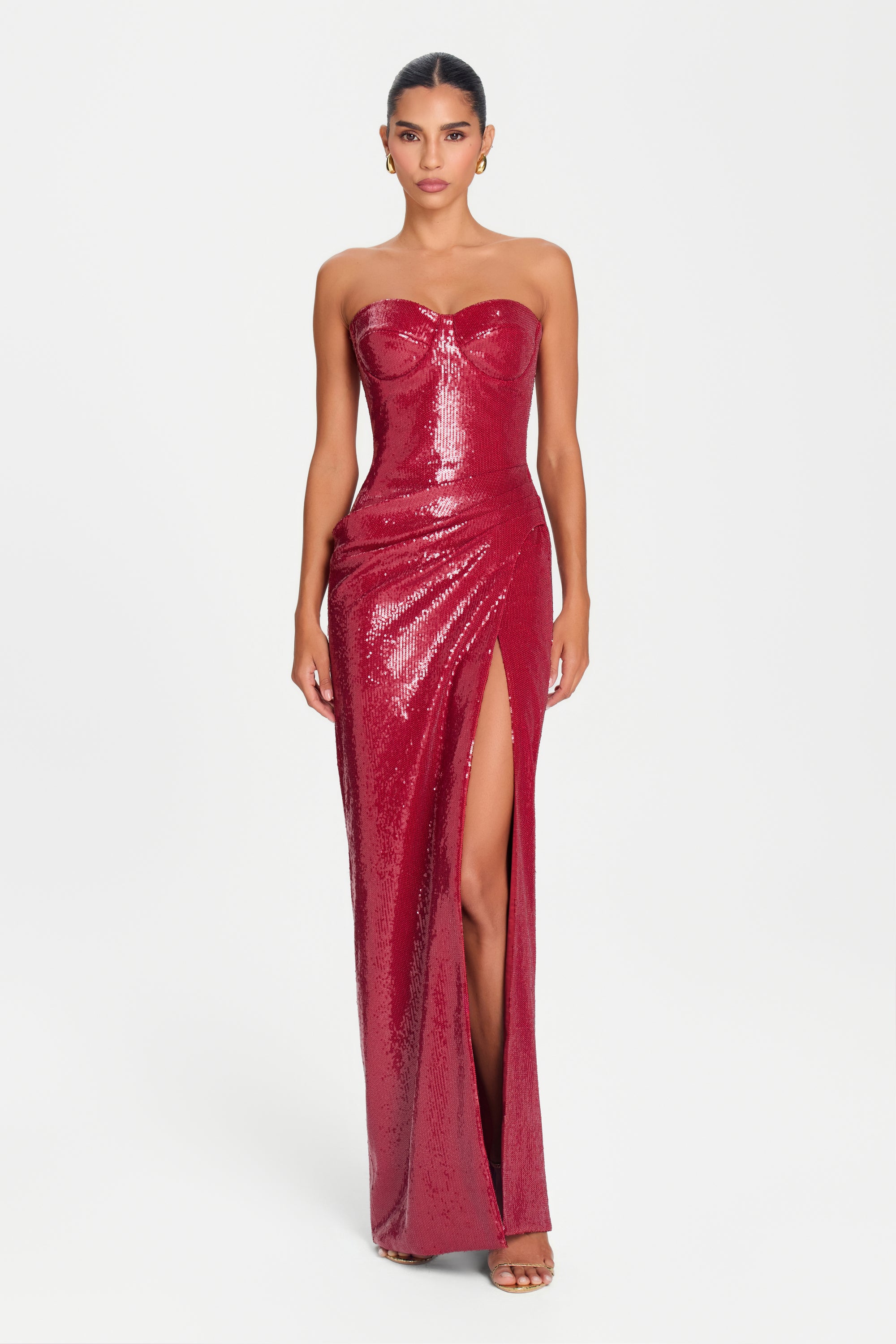 Serena Red Dress