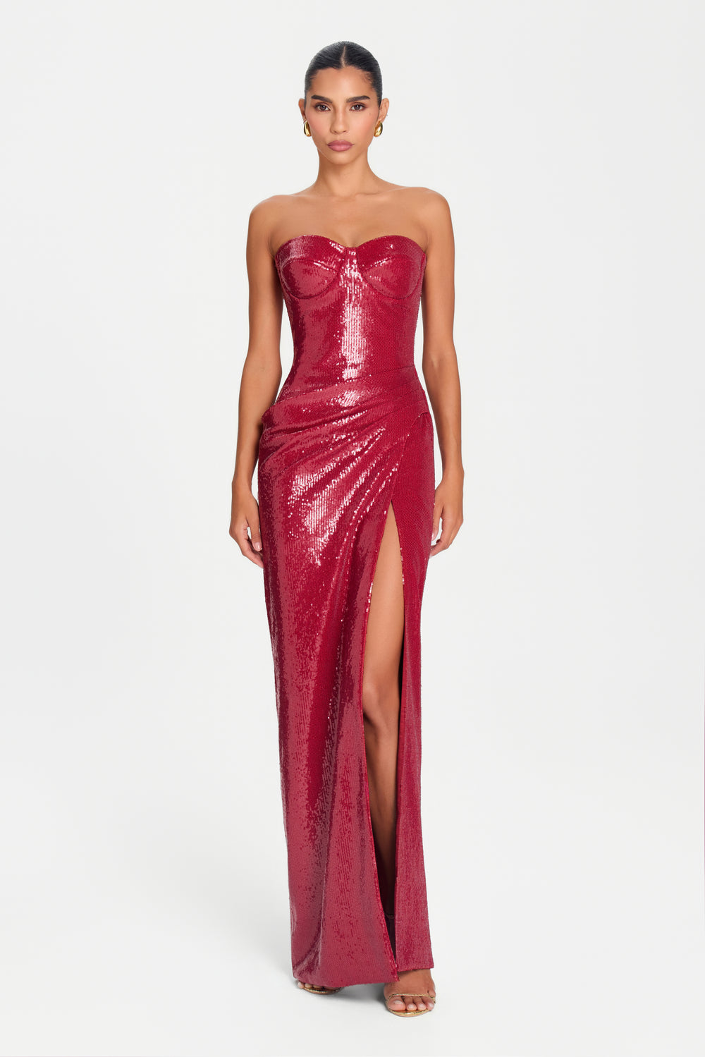 Serena Red Dress
