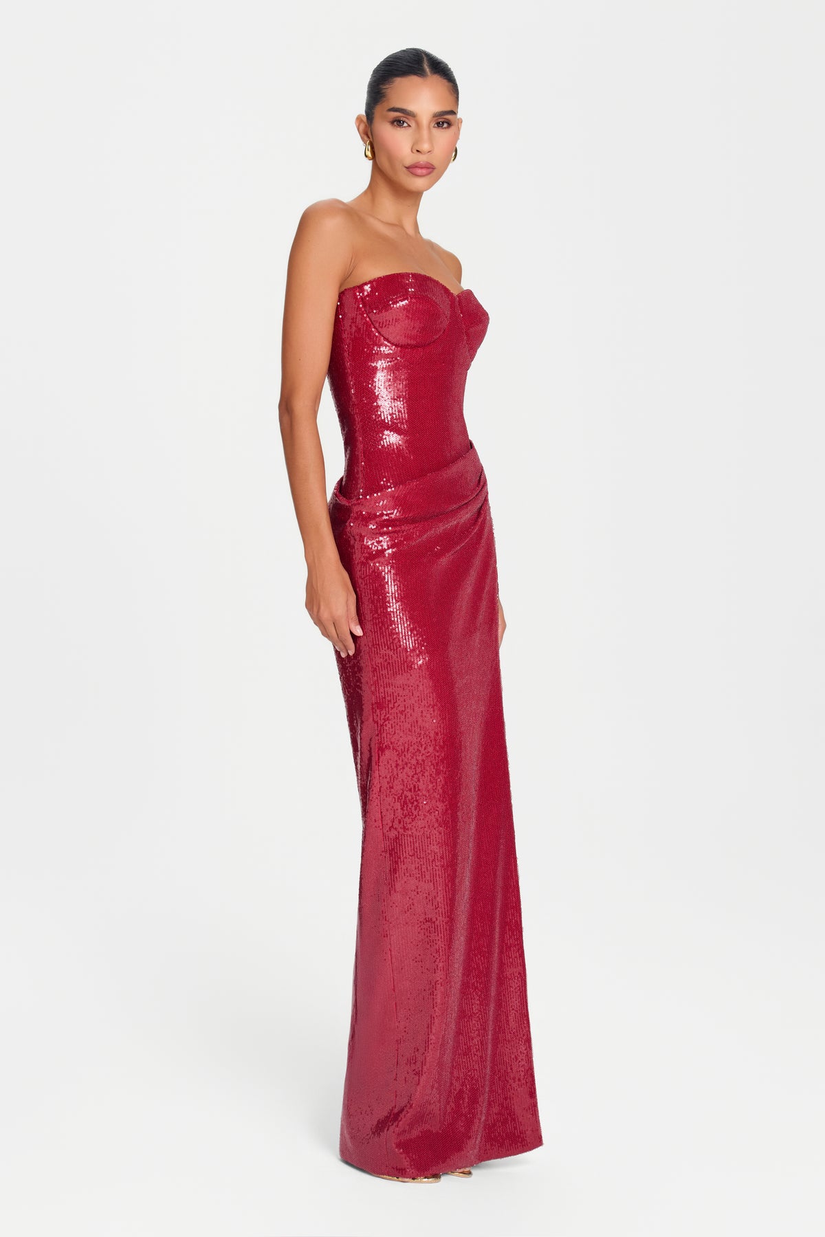 Serena Red Dress